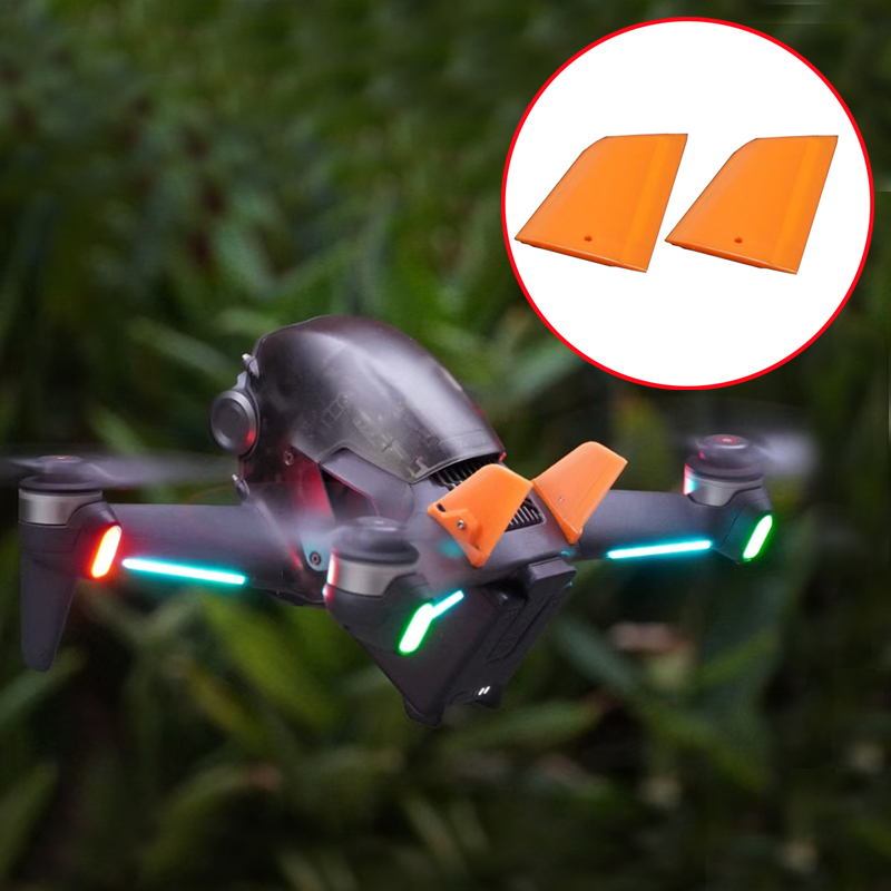 Drone Flight Controller - Vertical Tail Wing Aerodynamic Flight Rear