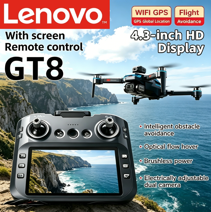 Drone Gimbal - Lenovo GT8 GPS Drone 8K HD