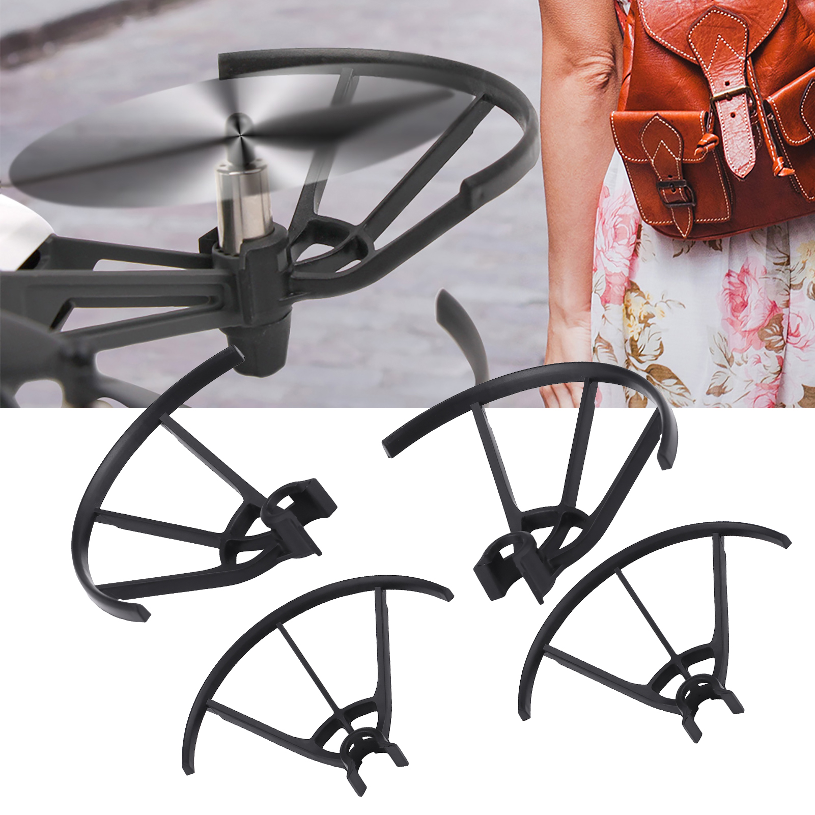 Drone Battery - /set Drone Propellers Protectors Blades Guard