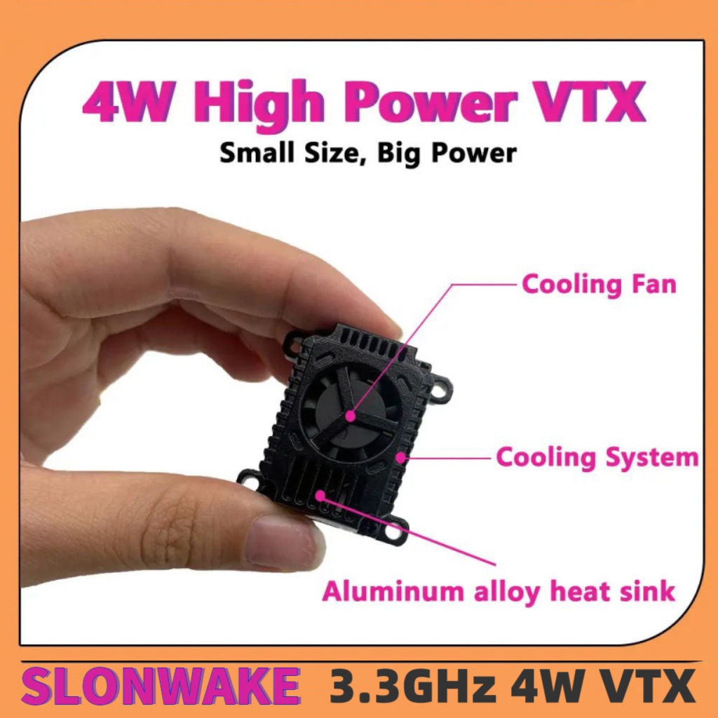 SLONWAKE FPV 3.3G 16CH 4000mW  - Drone Frame 리뷰 및 가격