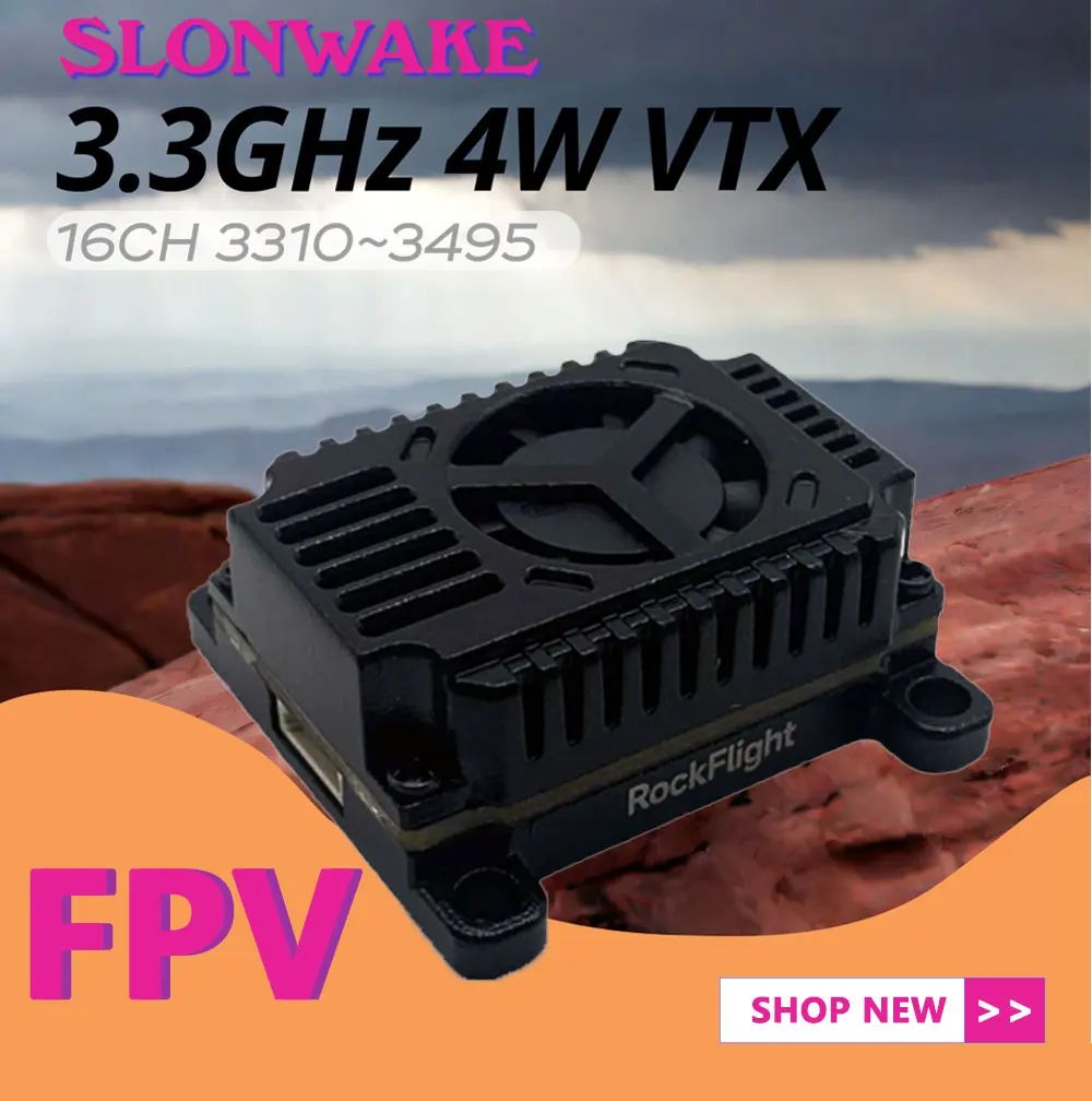 SLONWAKE FPV 3.3G 16CH 4000mW  - Drone Frame 리뷰 및 가격
