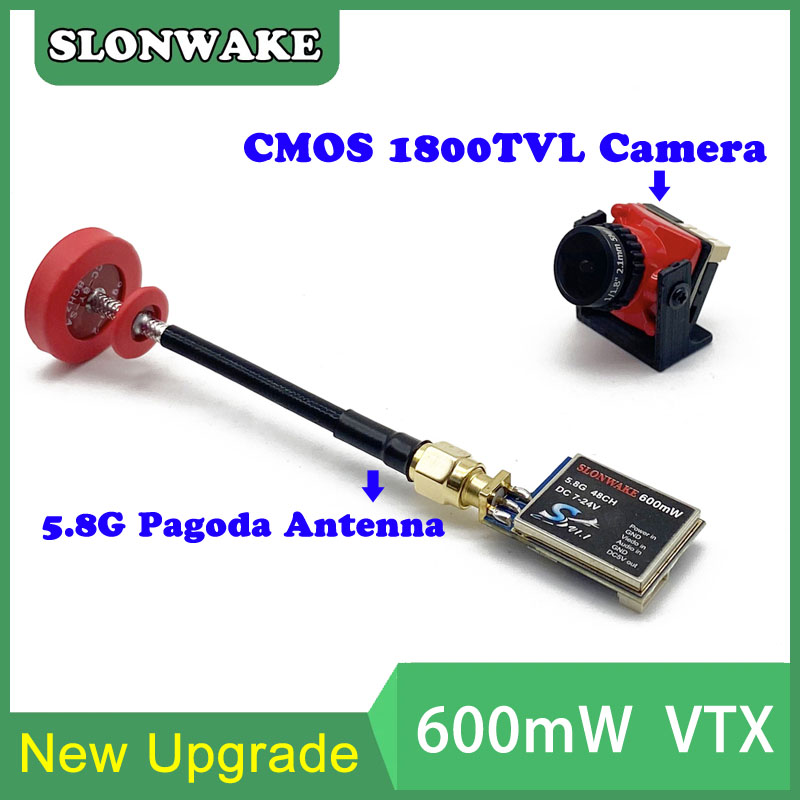 5.8G 48CH 600mW adjustable VTX - Drone Camera 리뷰 및 가격