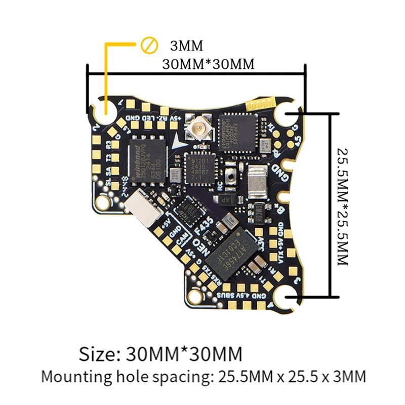 FBIL-F435 NEO 1S AIO Flight Co - Drone Flight Controller 리뷰 및 가격