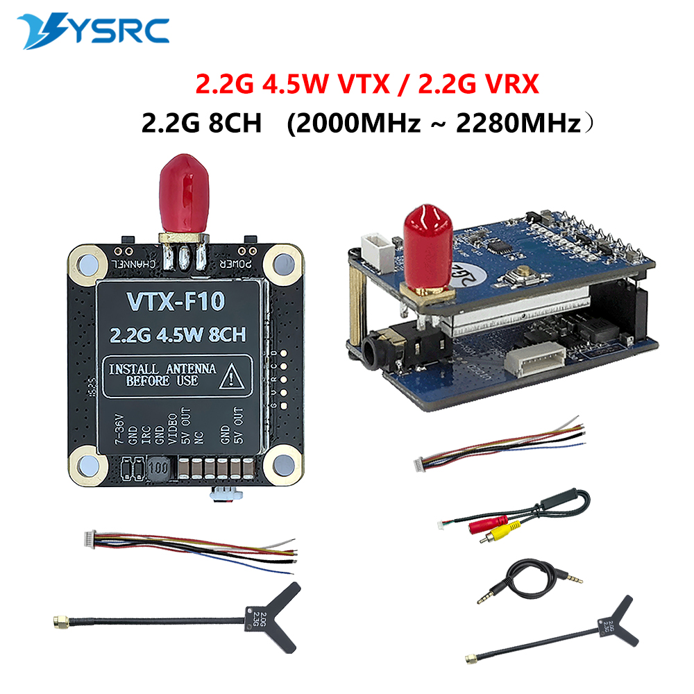 2.0-2.2G 4.5W VTX 8CH FPV Vide - Drone Transmitter 리뷰 및 가격