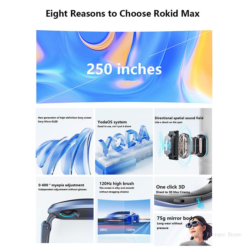 Rokid Max AR 3D Smart Glasses  - Drone Gimbal 리뷰 및 가격