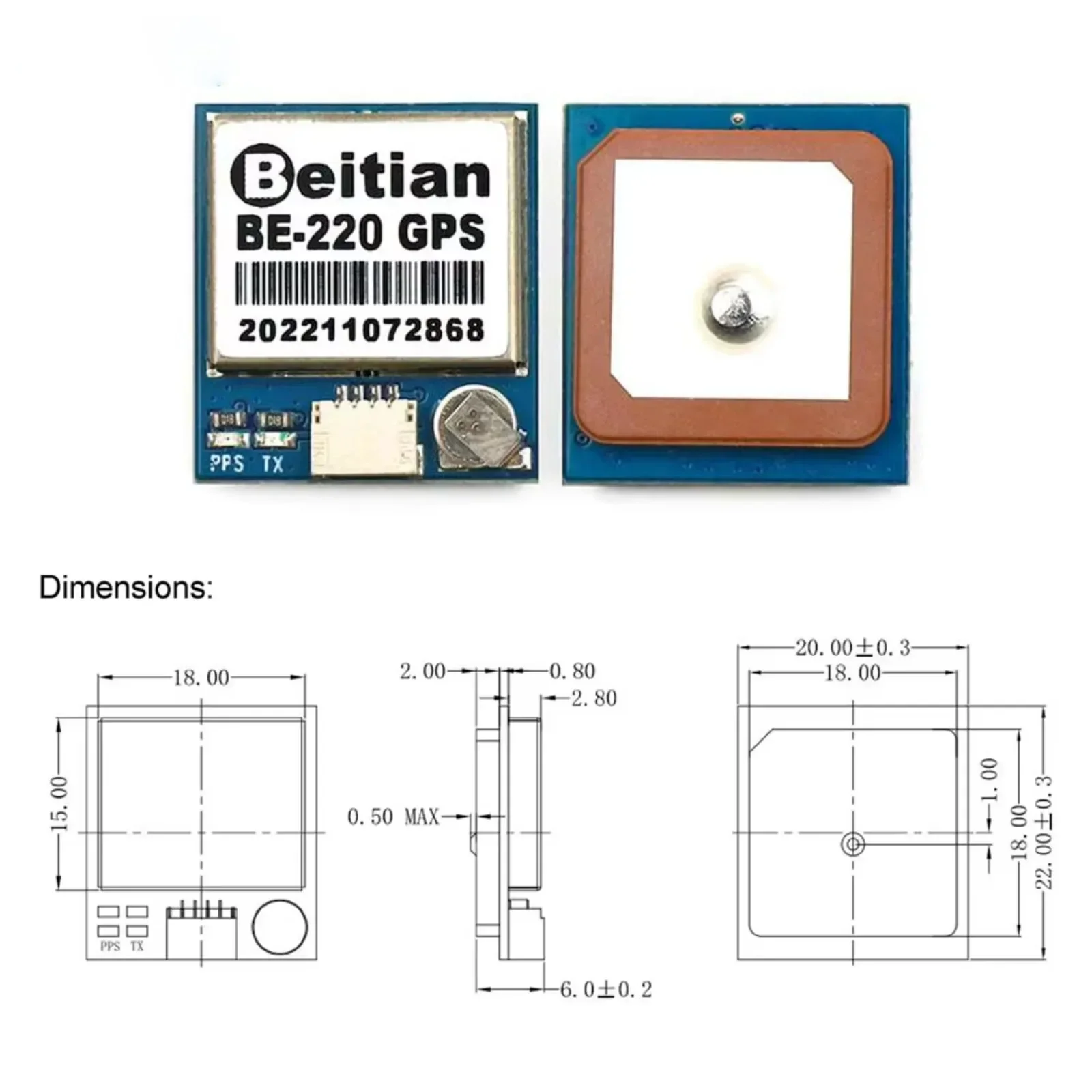 BE-220 M10050 Ultra-Low Power  - Drone Gps Module 리뷰 및 가격