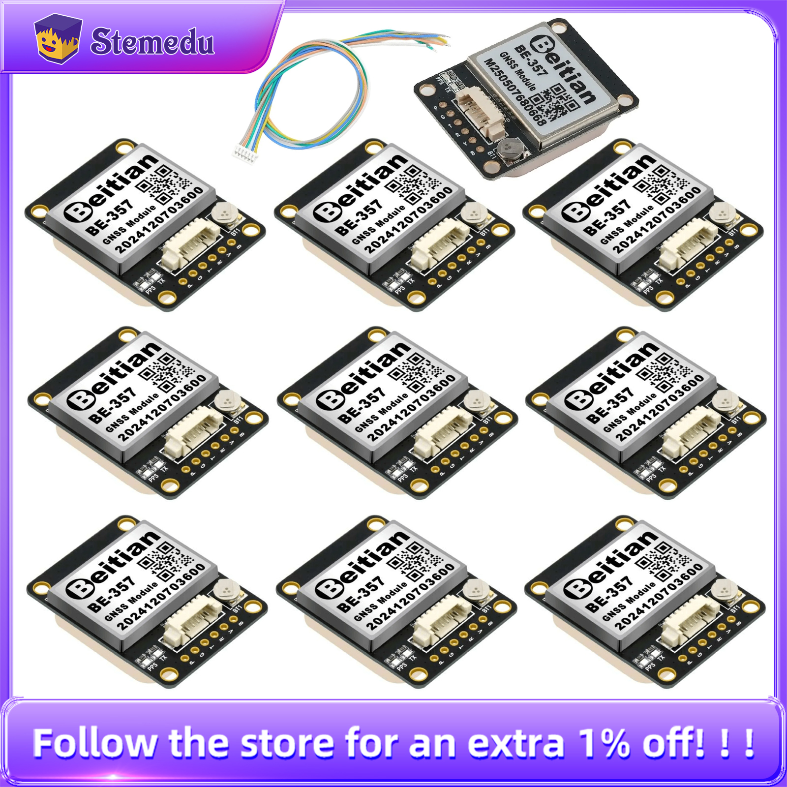10PCS/LOT Beitian BE-357 BE357 - Drone Gps Module 리뷰 및 가격