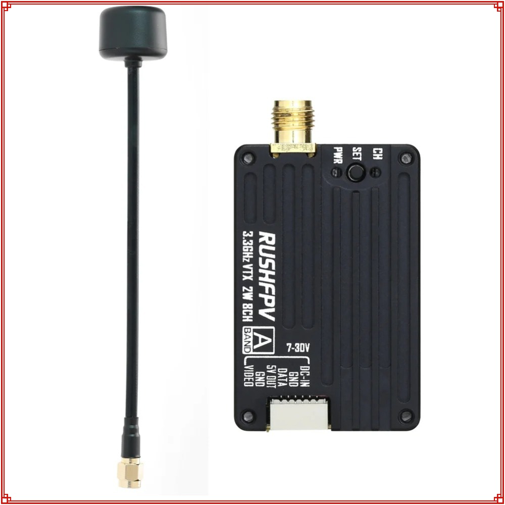 2026 New RUSHFPV 3.3G 2W VTX T - Drone Transmitter 리뷰 및 가격