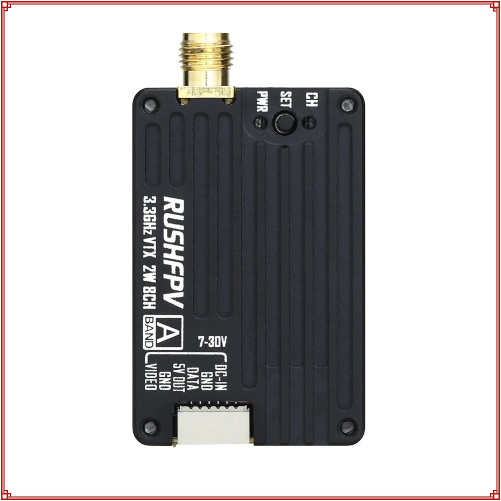 2026 New RUSHFPV 3.3G 2W VTX T - Drone Transmitter 리뷰 및 가격