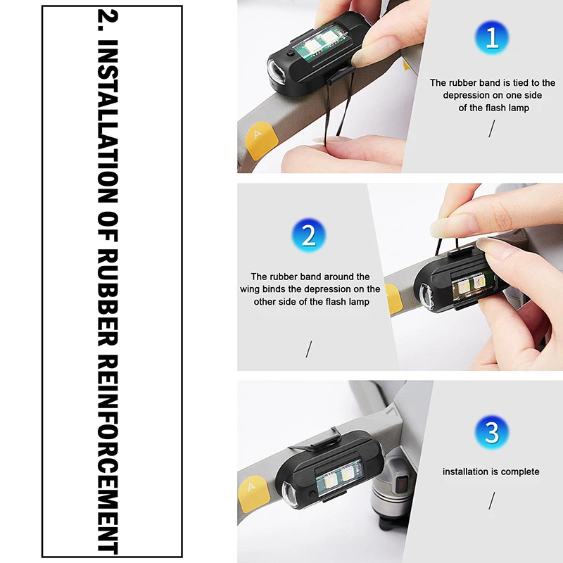 1Pcs Remote LED RGB Anti-colli - Drone Led Light 리뷰 및 가격