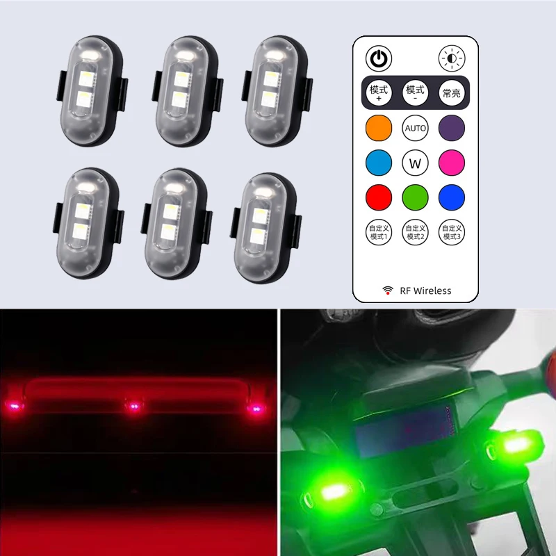Motorcycle Aircraft Lights RGB - Drone Led Light 리뷰 및 가격