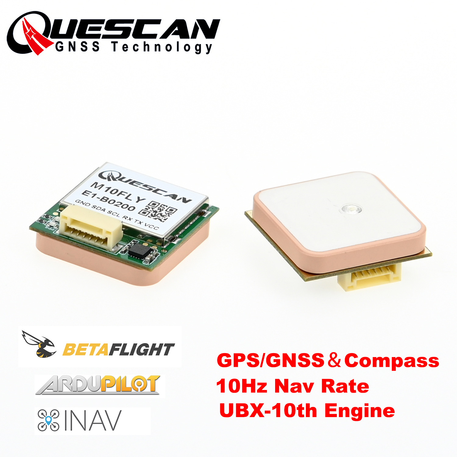 Quescan 25mm*25mm M10FLY 10Hz  - Drone Gps Module 리뷰 및 가격