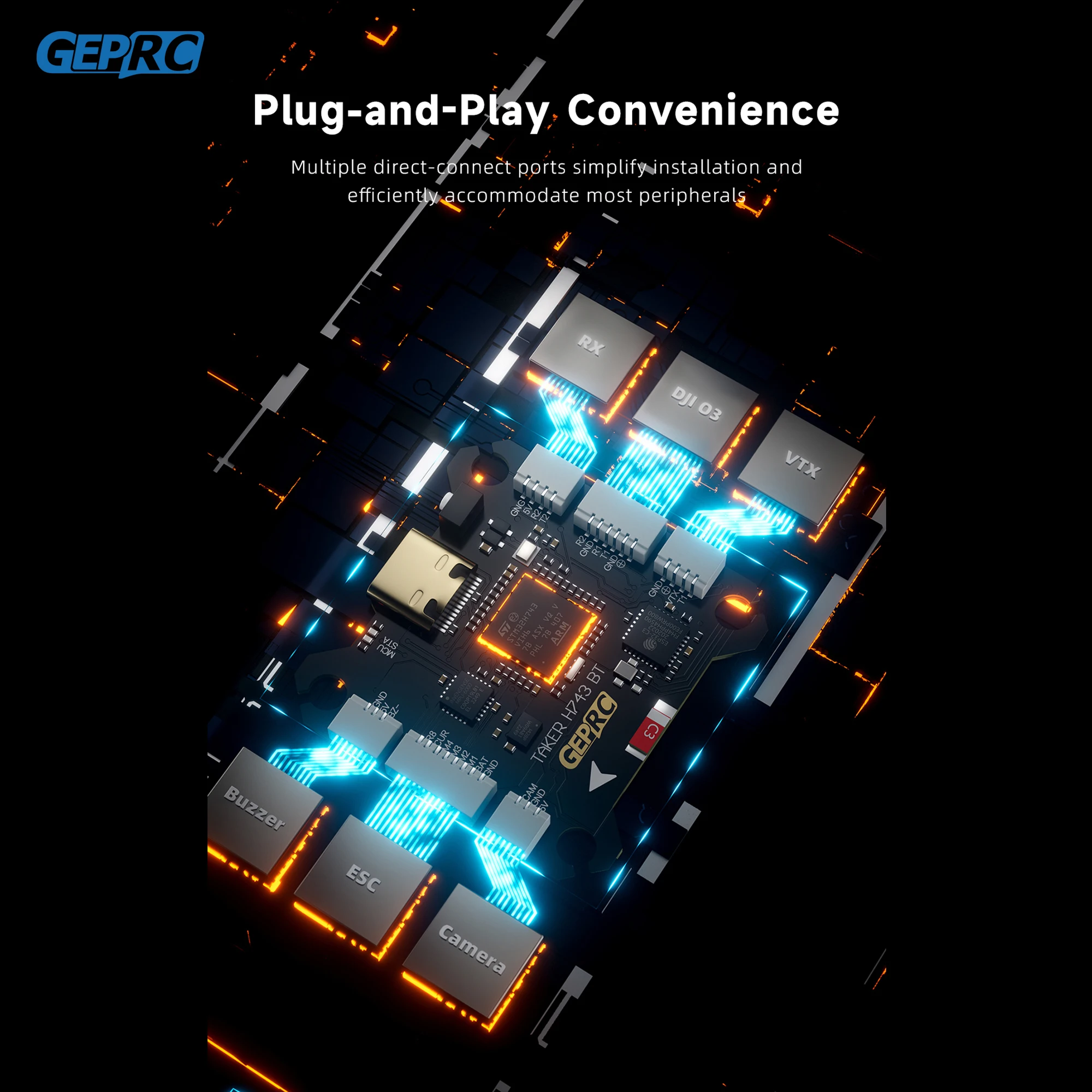 GEPRC TAKER H743 BT 32Bit 65A  - Drone Esc 리뷰 및 가격