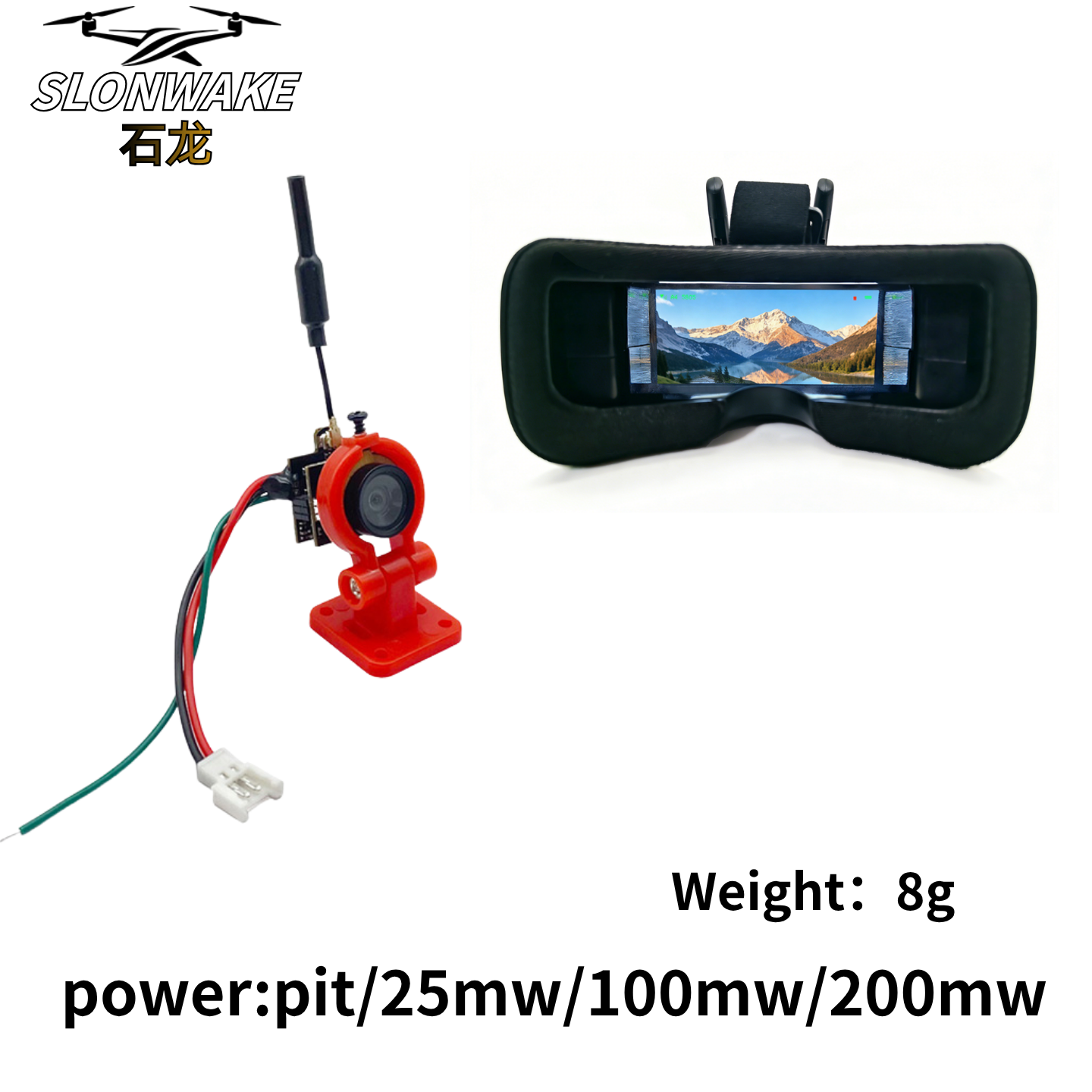 Slonwake 5.8G 48CH 200mW FPV D - Drone Frame 리뷰 및 가격