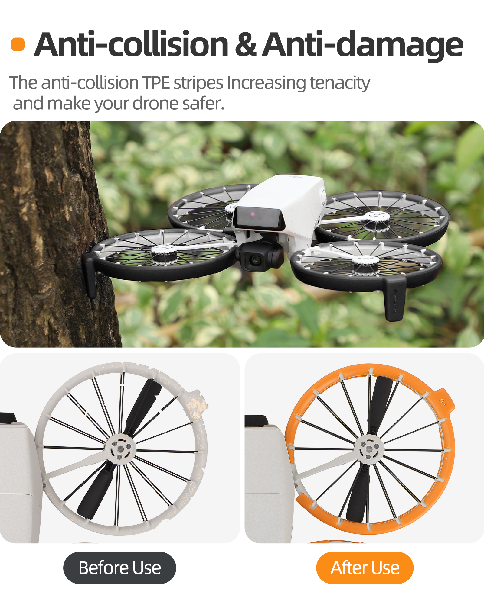For DJI Flip Anti-collision Pr - Drone Propeller Guard 리뷰 및 가격