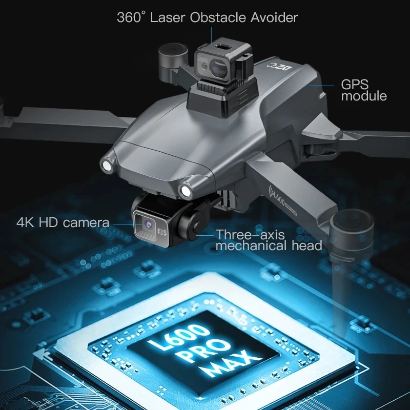 L600 PRO MAX GPS Drone Profess - Drone Gimbal 리뷰 및 가격