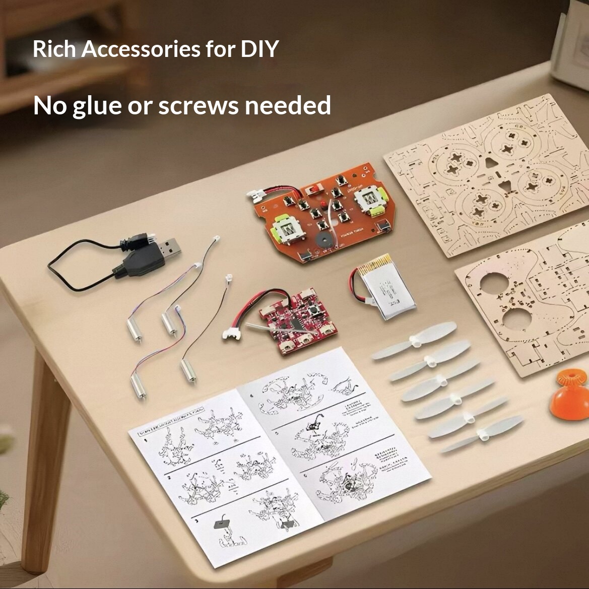 2026 New Wooden DIY Assembled  - Drone Battery 리뷰 및 가격