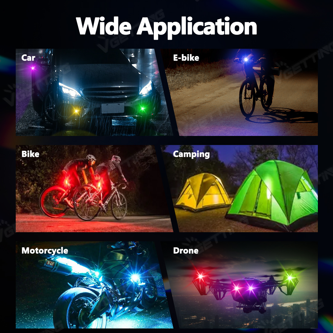 4Pcs Mini Drone Strobe Light 8 - Drone Led Light 리뷰 및 가격