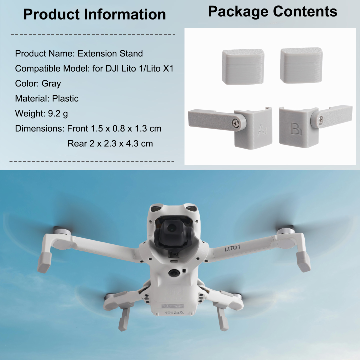 Landing Gear Extender for DJI  - Drone Landing Gear 리뷰 및 가격