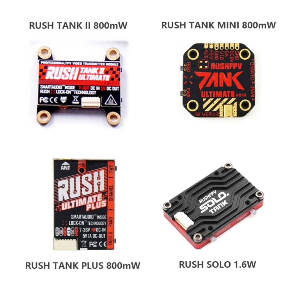 RUSH TANK Ultimate II/Mini/ PL - Drone Frame 리뷰 및 가격