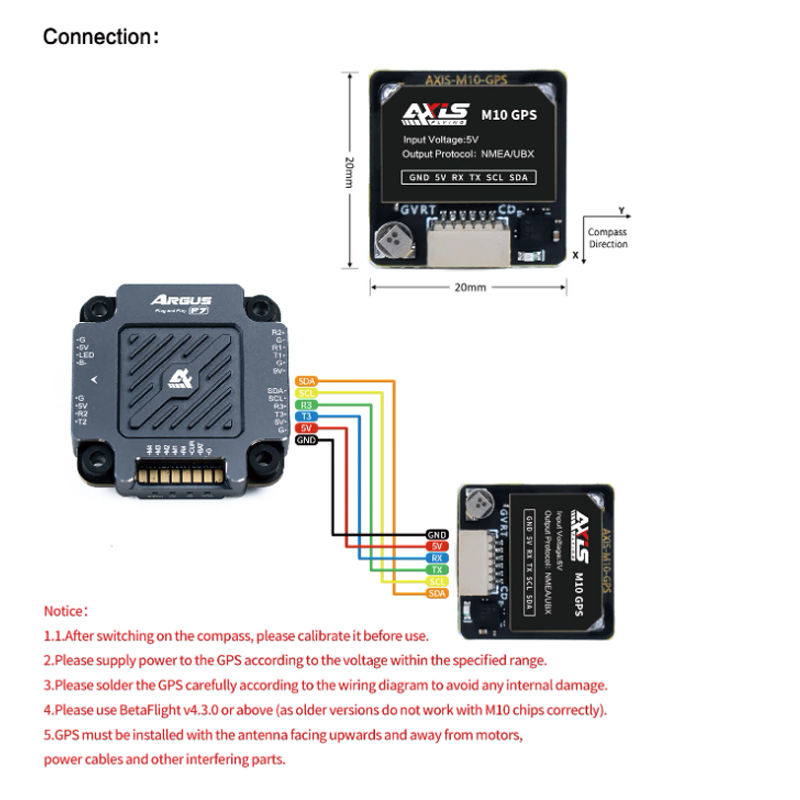 Axisflying M10 GPS Module Buil - Drone Compass 리뷰 및 가격