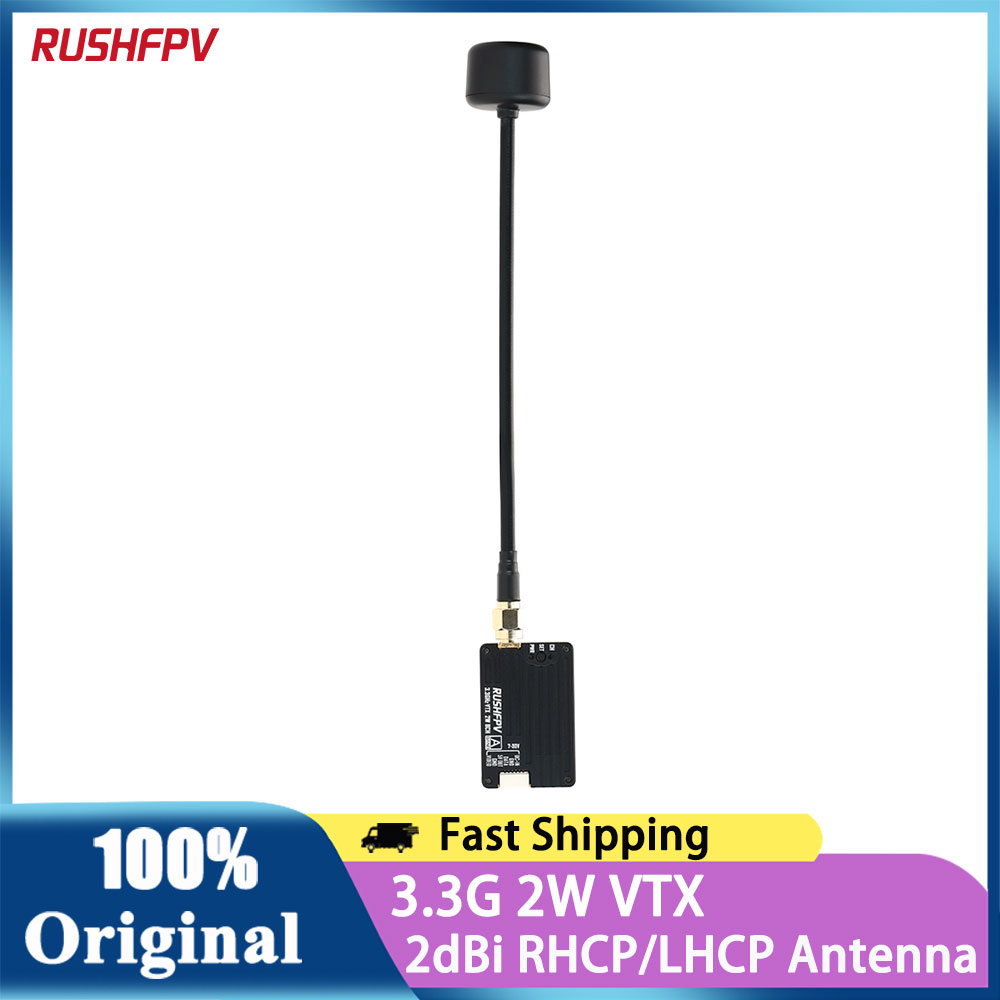 RUSHFPV 3.3G 2W VTX Video Tran - Drone Transmitter 리뷰 및 가격