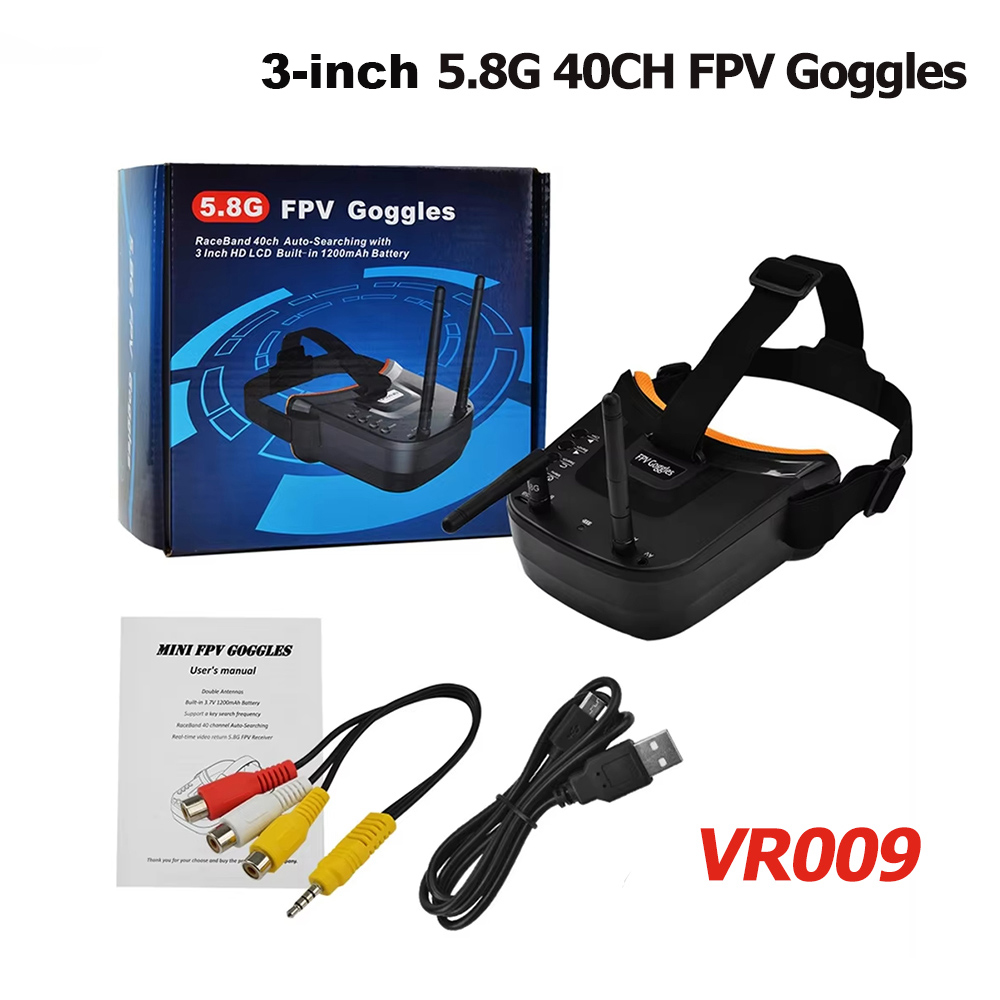 VR009 FPV Video Goggles 3Inch  - Drone Antenna 리뷰 및 가격