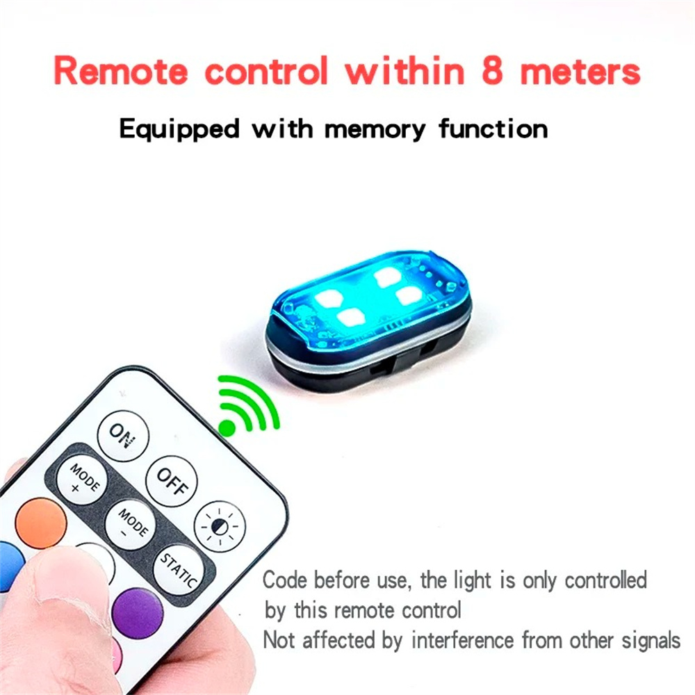 2/4/6pcs Wireless Remote Contr - Drone Led Light 리뷰 및 가격